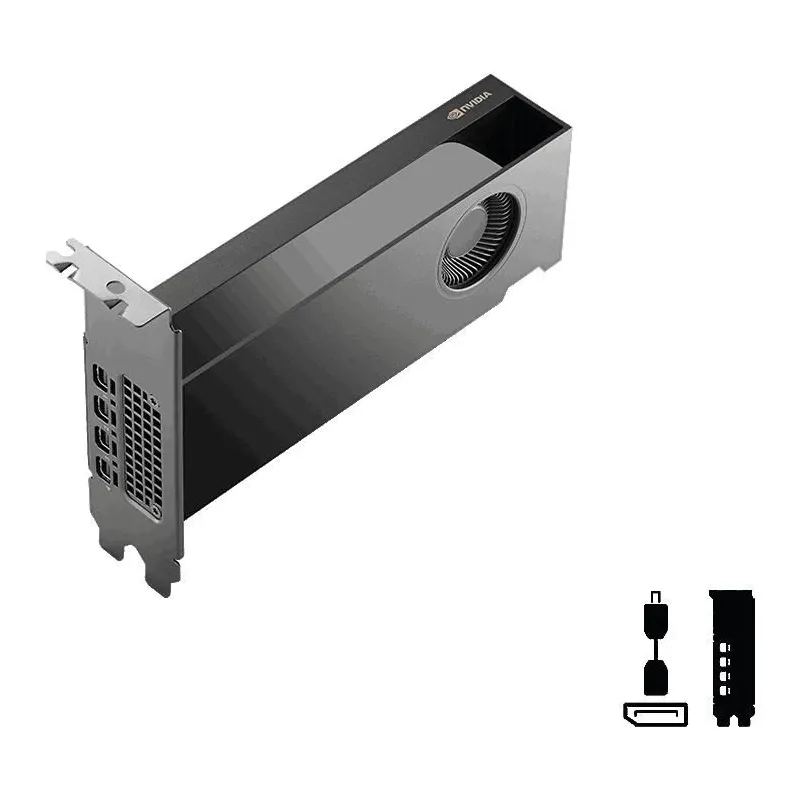 Graphics Card-PNY-NVIDIA-RTX PRO 2000-16 GB-GDDR7-128 bit-PCI Express x8 5.0-Active-VCNRTXPRO2000-PB