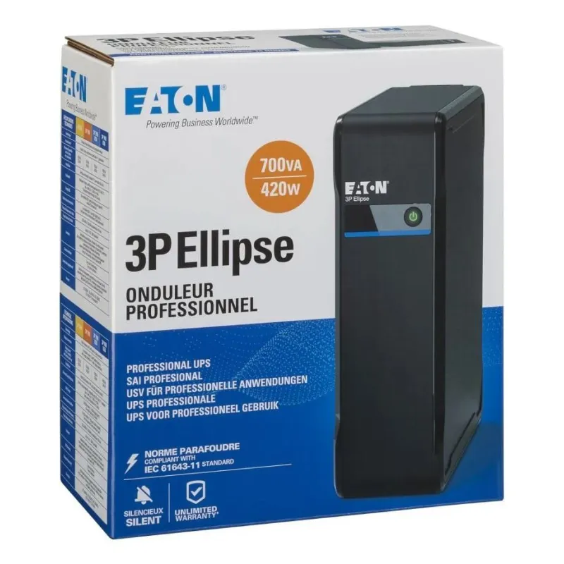 UPS-EATON-420 Watts-700 VA-Offline-Phase 1phase-3P700D