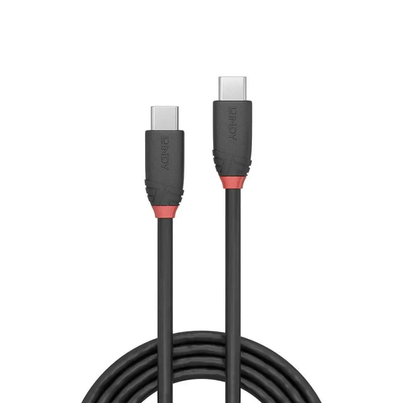 Cable usb3.2 c-c 0.5m-black 36905 lindy