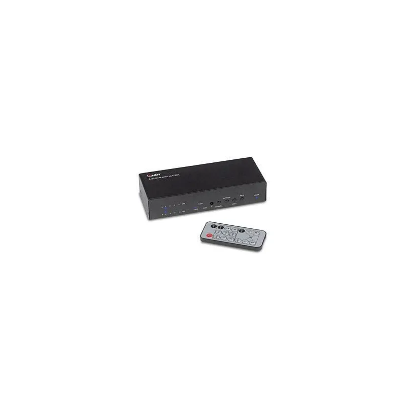 I-o video matrix switch 4x2-38084 lindy
