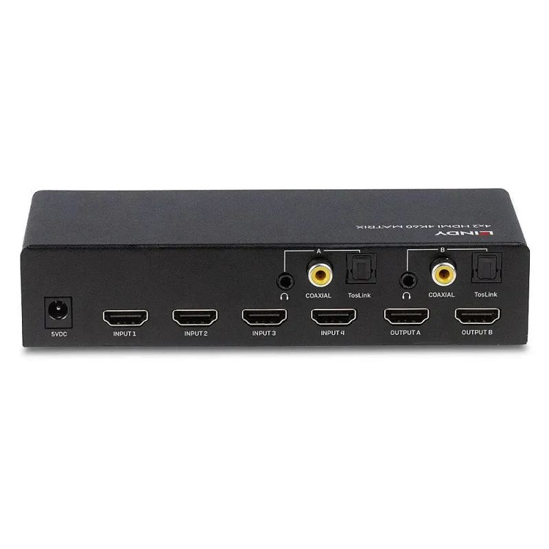 I-o video matrix switch 4x2-38084 lindy