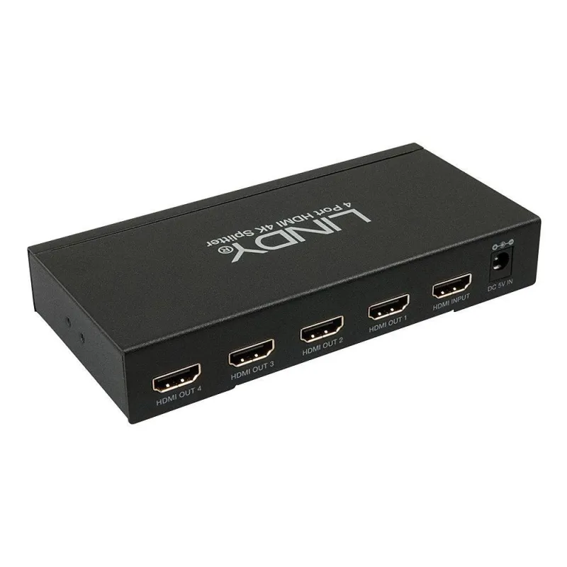 I-o video splitter hdmi 4port-38159 lindy
