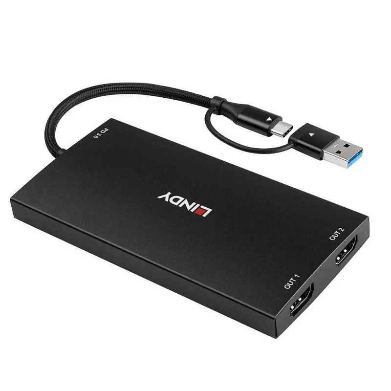 I-o converter usb-c-a to hdmi-43430 lindy