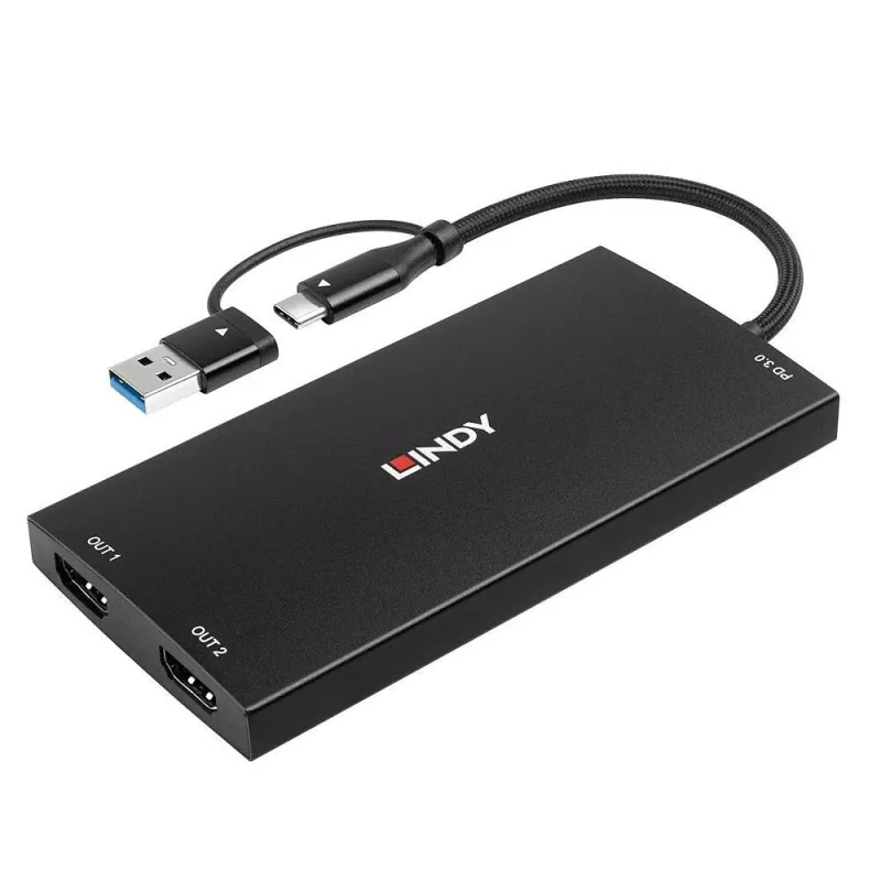 I-o converter usb-c-a to hdmi-43430 lindy