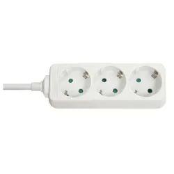 Cable power extension 1.4m-3outl. 73100 lindy