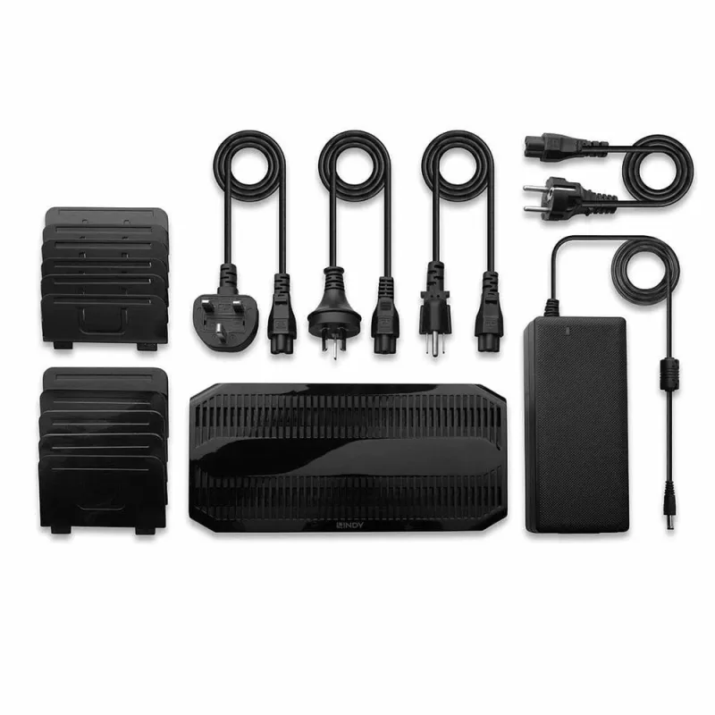 Charger station 120w usb-10port 73435 lindy