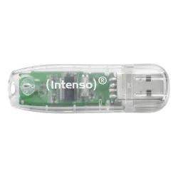 Memory drive flash usb2 32gb-transparent 3502480 intenso