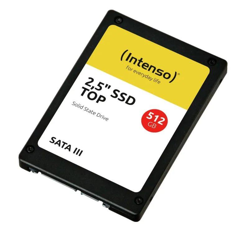 SSD-INTENSO-512 GB-Serial ATA III-Write speed 500 MB-s-Read speed 550 MB-s-2.5-MTBF 2000000 h-3812450