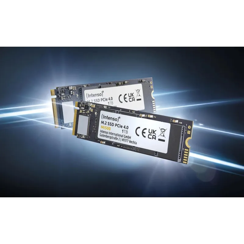 SSD-INTENSO-MI500-2TB-M.2-NVMe-3D NAND-Write speed 4500 MBytes-sec-Read speed 5300 MBytes-sec-4mm-TBW 1200 TB-MTBF 1500000