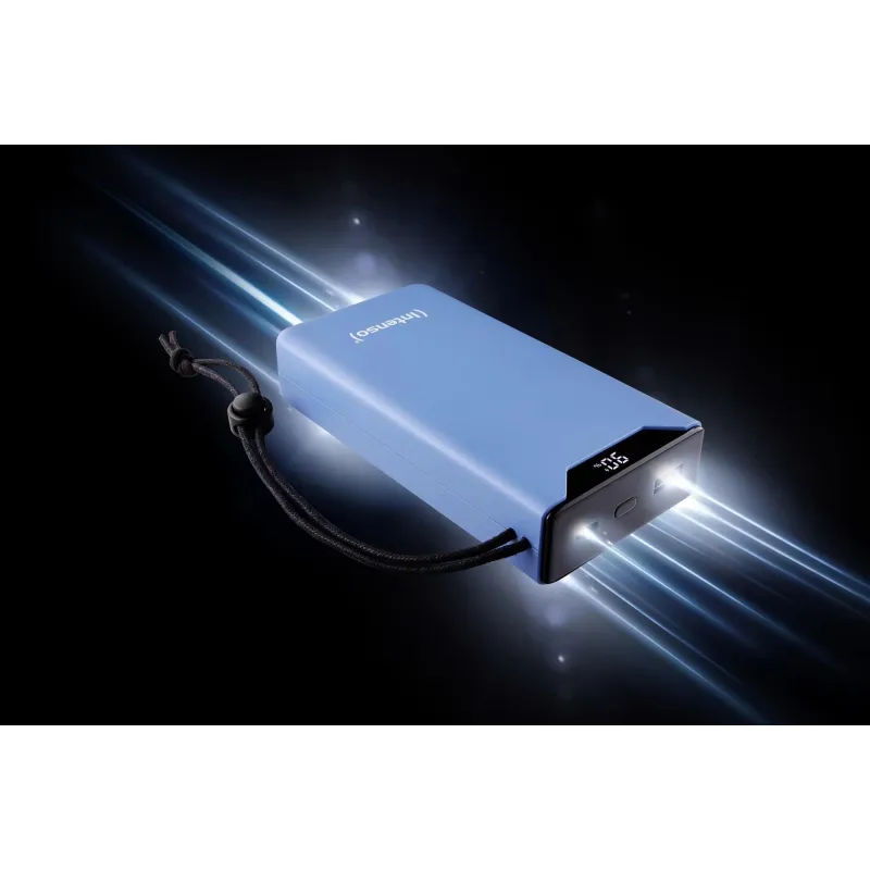 Power bank usb 20000mah qc3.0-blue f20000 7332055 intenso