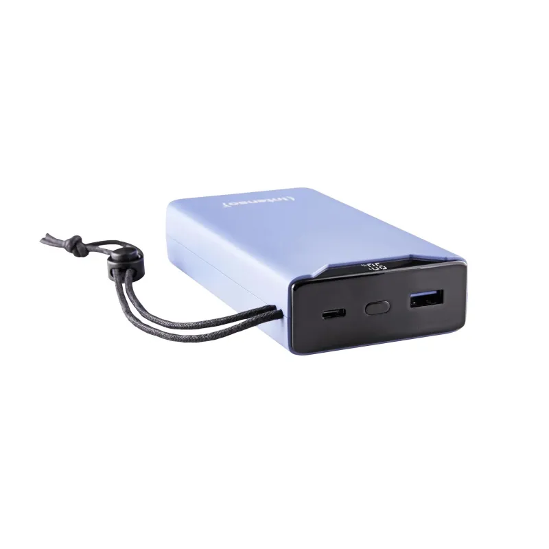 Power bank usb 20000mah qc3.0-blue f20000 7332055 intenso
