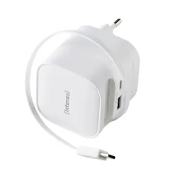 Power adapter 1xusb-a-1xusb-c-black 7806522 intenso