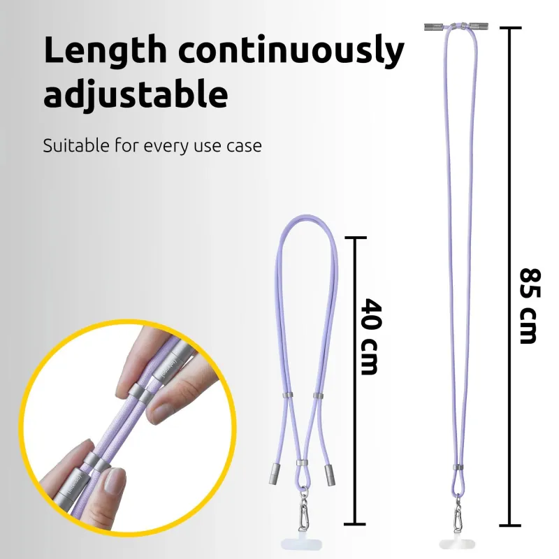 Cable usb-c to usb-c 1.65m-lanyard purple 7991003 intenso