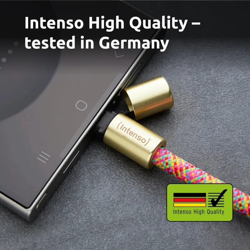 Cable usb-c to usb-c 1.65m-lanyard n. mix 7991005 intenso