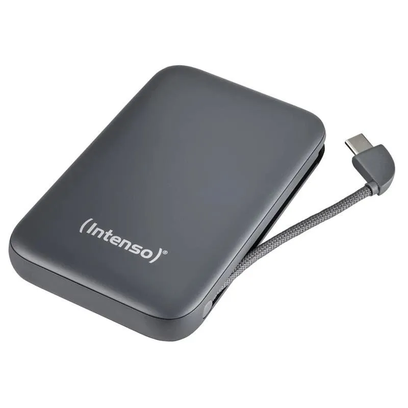Power bank usb 10000mah-grey s10000 7333034 intenso