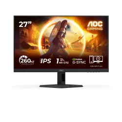 LCD Monitor-AOC-27 -1920 x 1080 pixels-Full HD-Native aspect ratio 16:9-LED-Flat-27G4ZRE