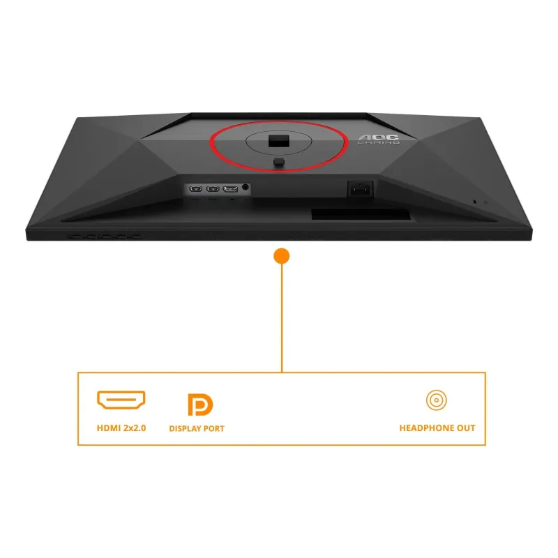 LCD Monitor-AOC-27 -1920 x 1080 pixels-Full HD-Native aspect ratio 16:9-LED-Flat-27G4ZR
