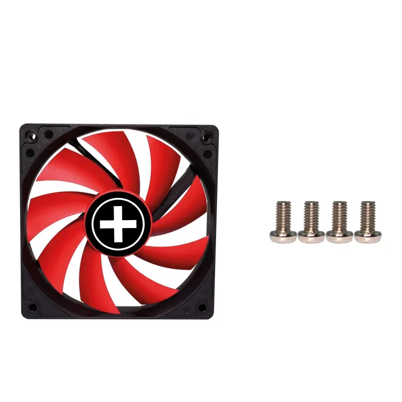 Case fan 120mm redwing pwm 4p-12v xf042 xilence