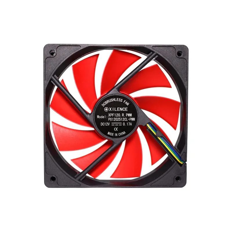 Case fan 120mm redwing pwm 4p-12v xf042 xilence