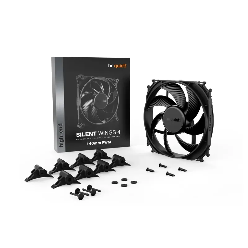 Case fan 140mm silent wings 4-bl096 be quiet