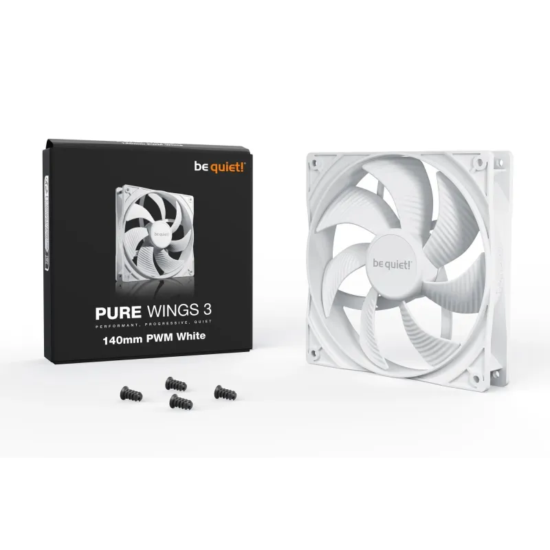 Case fan 140mm pure wings 3-white pwm bl112 be quiet