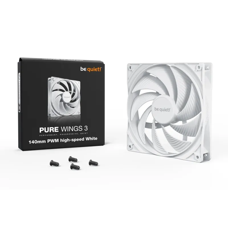Case fan 140mm pure wings 3-wh pwm high-sp bl113 be quiet
