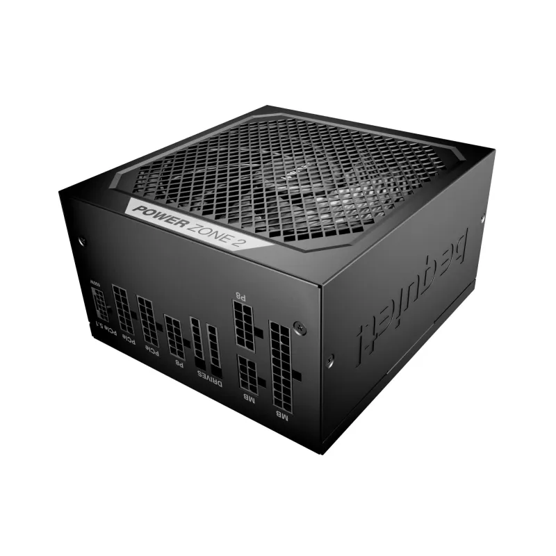Power Supply-BE QUIET-POWER ZONE 2-1000 Watts-Peak Power 1070 Watts-Efficiency 80 PLUS PLATINIUM-MTBF 100000 hours-BP008EU