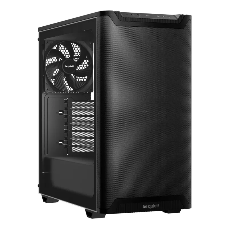 Case-BE QUIET-PURE BASE 501-MidiTower-Not included-ATX-MicroATX-MiniITX-Colour Black-BGW74