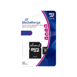 Memory micro sdxc 64gb c10-w-adapter mr955 mediarange