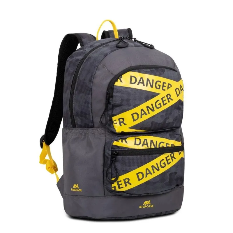 Nb backpack urban 14l 13.3-5421 grey camo rivacase