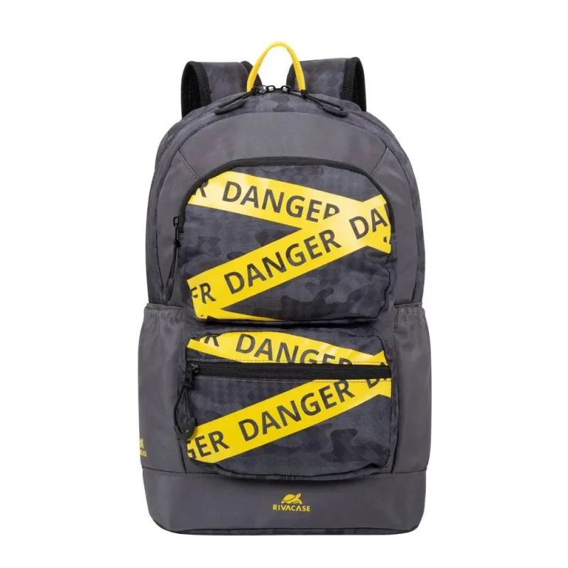 Nb backpack urban 14l 13.3-5421 grey camo rivacase