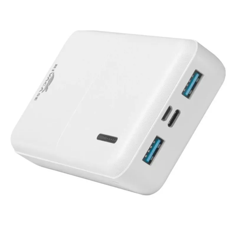 Power bank usb 20000mah-va2572 white rivacase