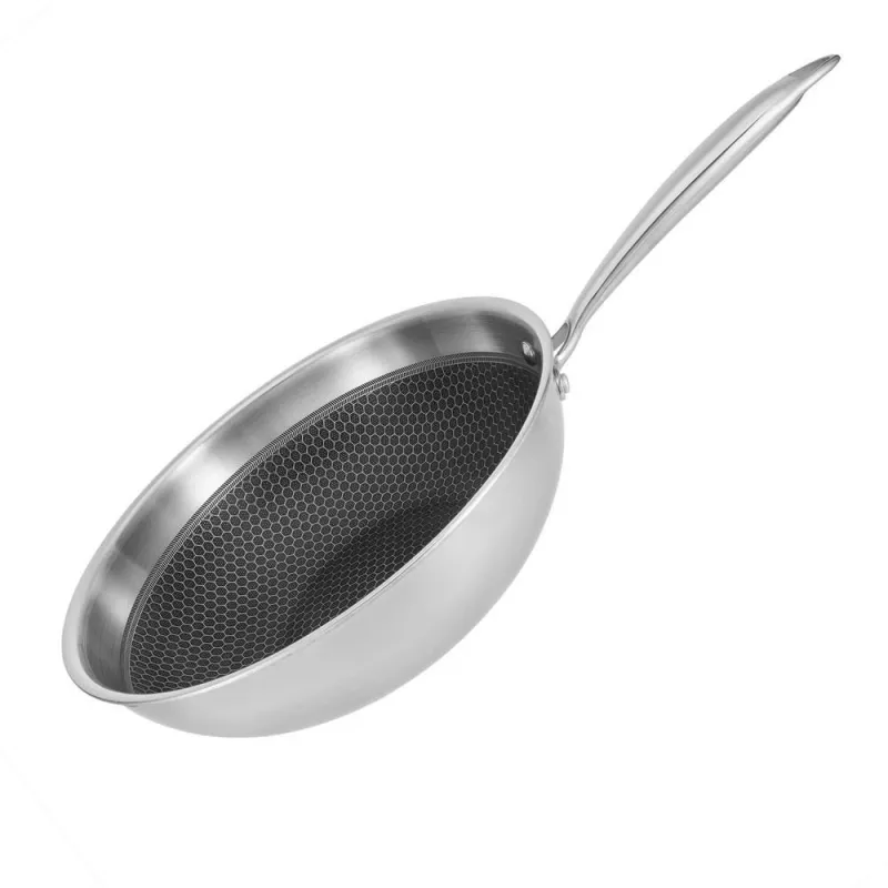 Wok d28 h7.5cm-95349 resto