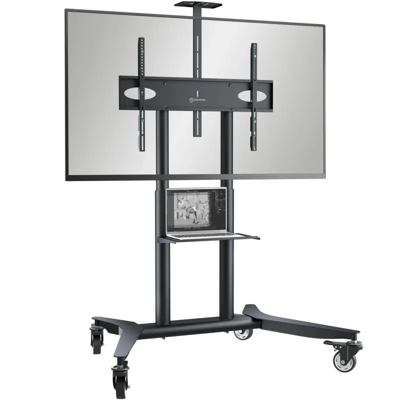Tv set acc mobile stand-55-90-black ts1871-b onkron