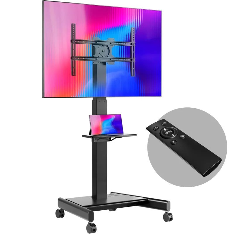 Tv set acc mobile stand-43-75-black ts1552e-b onkron