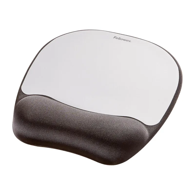 Mouse pad memory foam-silver streak 9175801 fellowes