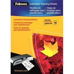 Laminator acc cleaning sheet-10pcs 5320604 fellowes
