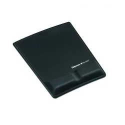 Mouse pad wrist support-black 9181201 fellowes