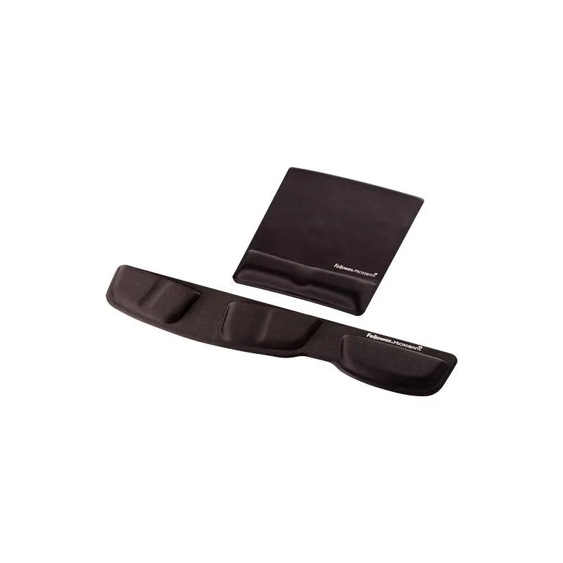 Mouse pad wrist support-black 9181201 fellowes