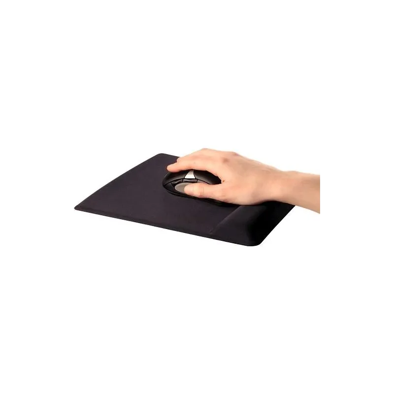 Mouse pad wrist support-black 9181201 fellowes