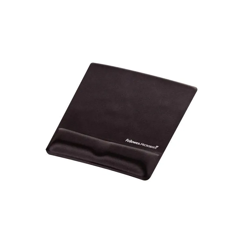 Mouse pad wrist support-black 9181201 fellowes