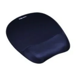 Fellowes - Foam mouse pad with wrist support - Mouse pad with wrist pillow - 202 x 235 x 25 mm - Sapphire