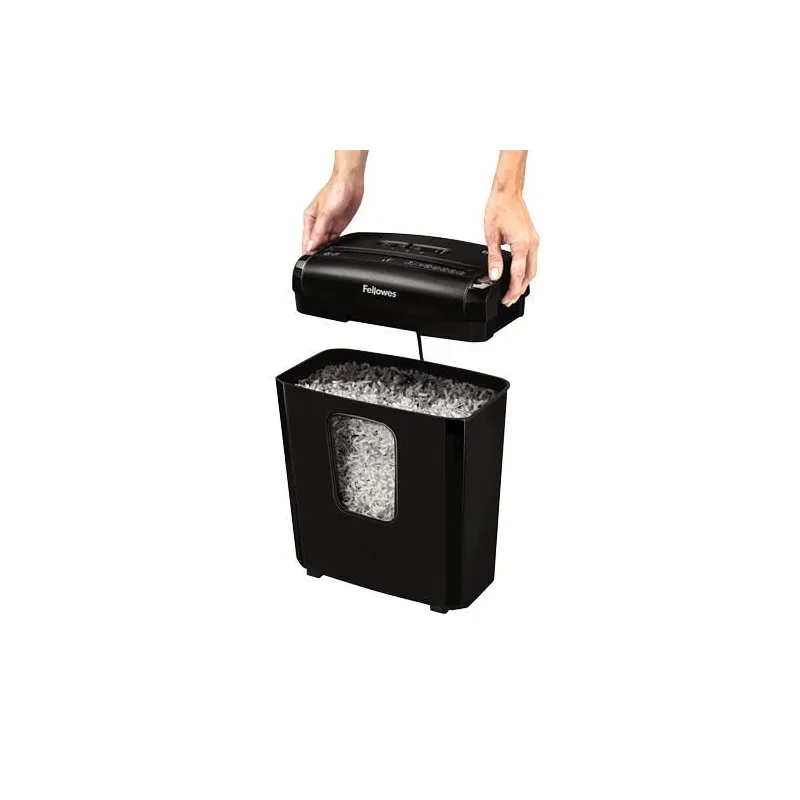 Shredder powershred 6m-mini cut 4631101 fellowes