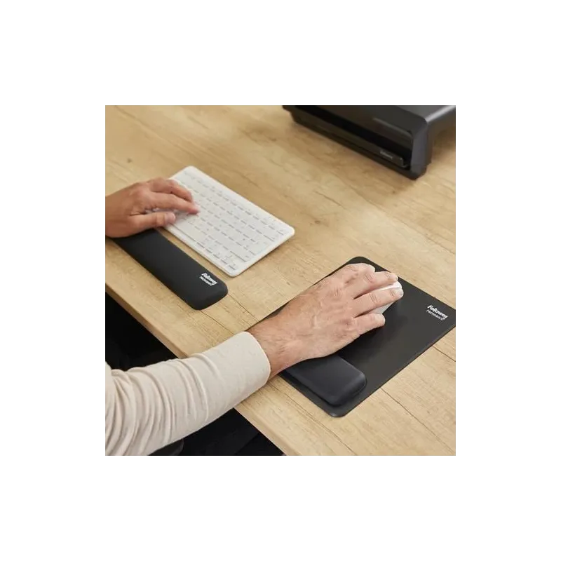 Keyboard acc wrist rests-compact blk 100142570 fellowes