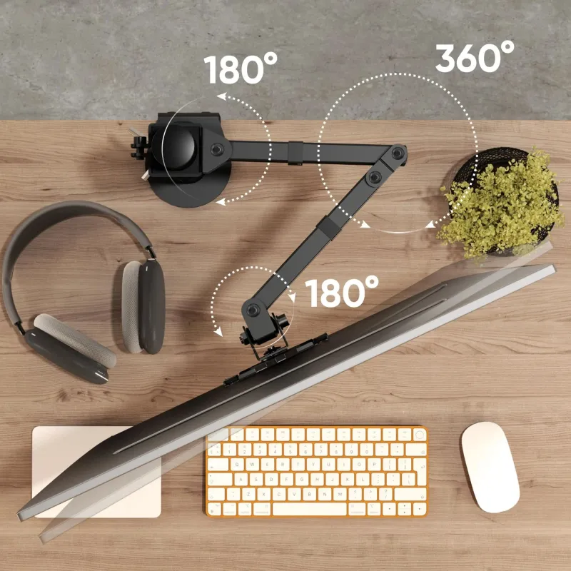 Monitor acc desk mount-13-34 black d121e-b onkron