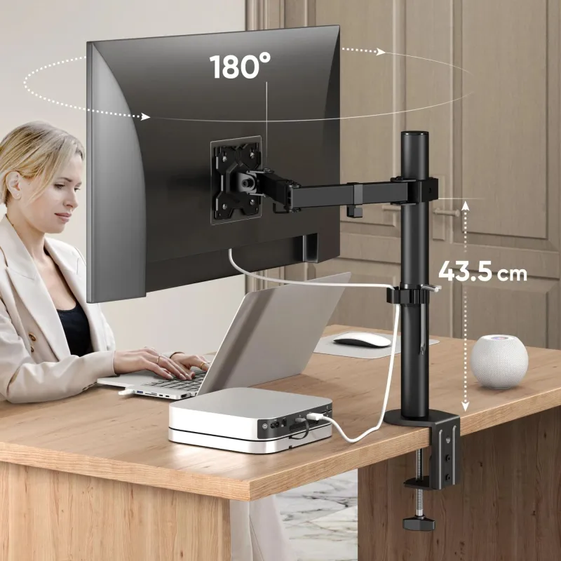 Monitor acc desk mount-13-34 black d121e-b onkron
