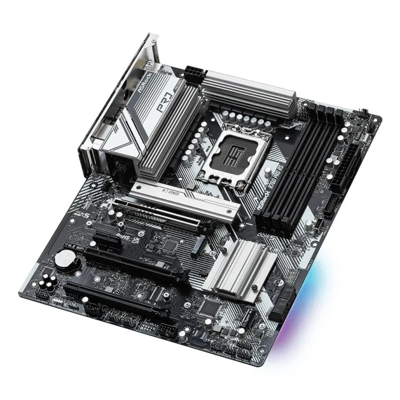 Mainboard-ASROCK-Intel B760 Express-LGA1700-ATX-Memory DDR5-Memory slots 4-1xPCI-Express 3.0 1x-1xPCI-Express 3.0
