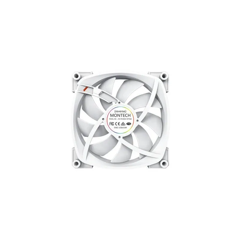 Case fan 140mm-rx140 pwm white montech