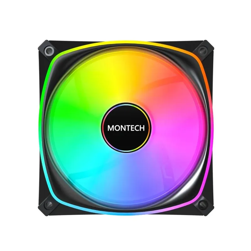 Case fan 120mm-ax120 pro black 3 in 1 montech