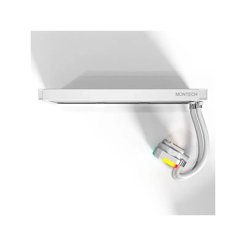 Cpu cooler multi socket white-hyperflow argb 360 ,w, montech